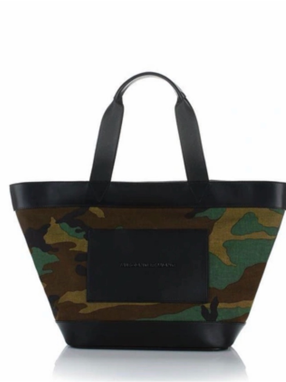 *NWT* Unisex Alexander Wang Camo Tote with Black Leather Trim